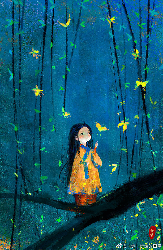 小幽（图ZMjI5MDk2ODk2） - 创作习作 - 站酷设计师一步一步走的画童原创素材 - 站酷ZCOOL