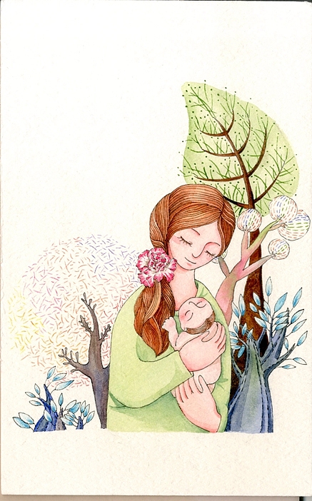 水彩插画（图ZOTQzNDg1OTI=） - 艺术插画 - 站酷设计师STAR_天啦噜原创素材 - 站酷ZCOOL