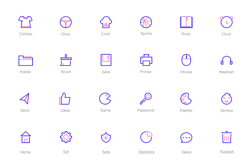 线形/面形/mbe icon（图ZMTUxODE0Njg4） - 图标 - 站酷设计师一颗奇异果a原创素材 - 站酷ZCOOL