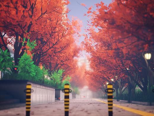 UE4动漫风格街景