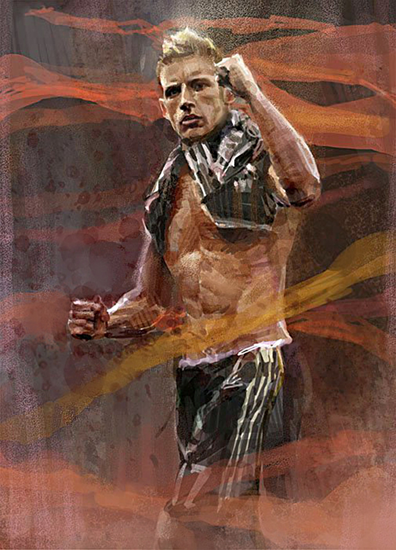 足球球星绘画合集