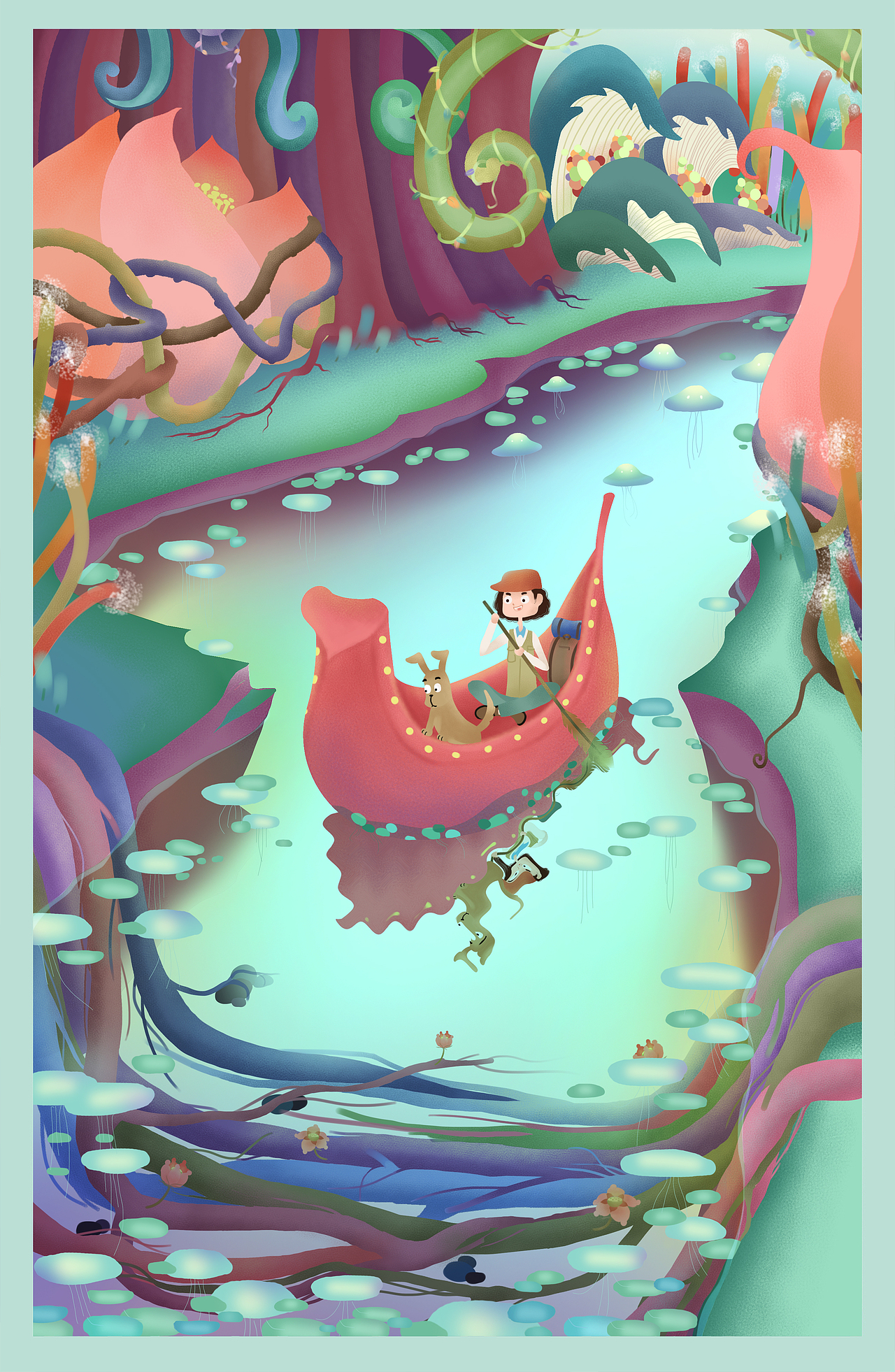 奇幻之旅圣诞篇（图ZMTM5NzQzNDgw） - 艺术插画 - 站酷设计师黑猫一只原创素材 - 站酷ZCOOL