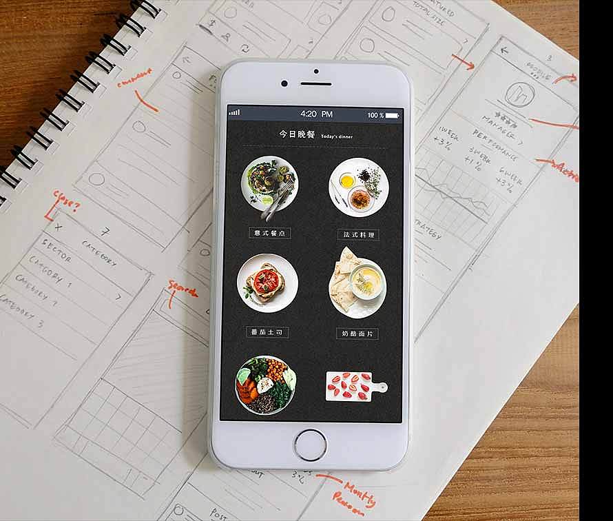 “善食家”APP界面设计—互联网净菜订购平台（图ZNTA2NTgyOTI=） - APP界面 - 站酷设计师Ocey原创素材 - 站酷ZCOOL