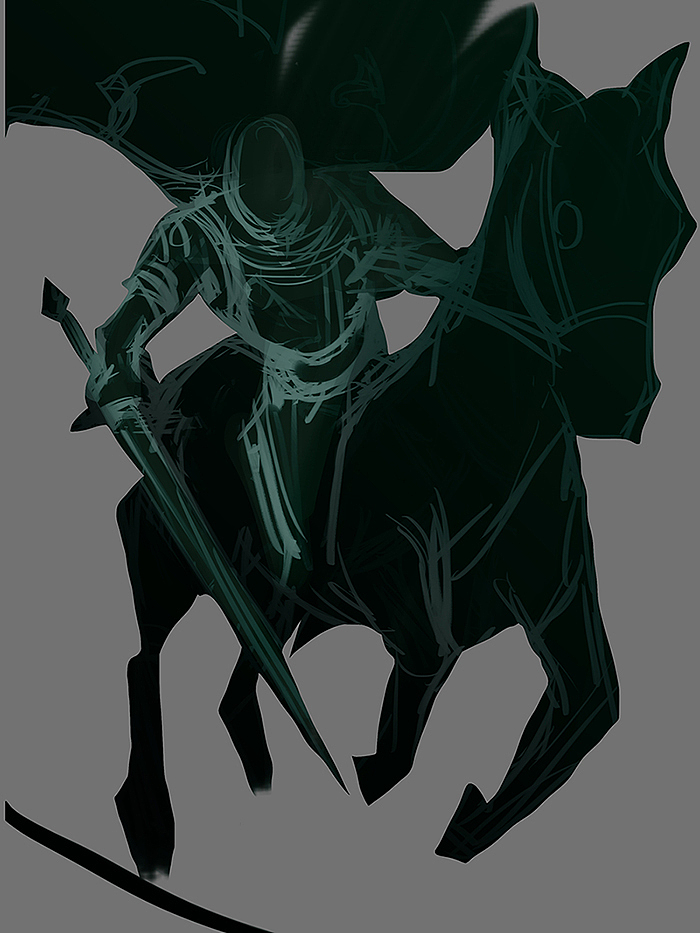 死灵骑士（图ZMTQxOTQzMTY=） - 概念设定 - 站酷设计师Pandaren_Z原创素材 - 站酷ZCOOL