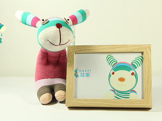 袜噻原创手工布偶