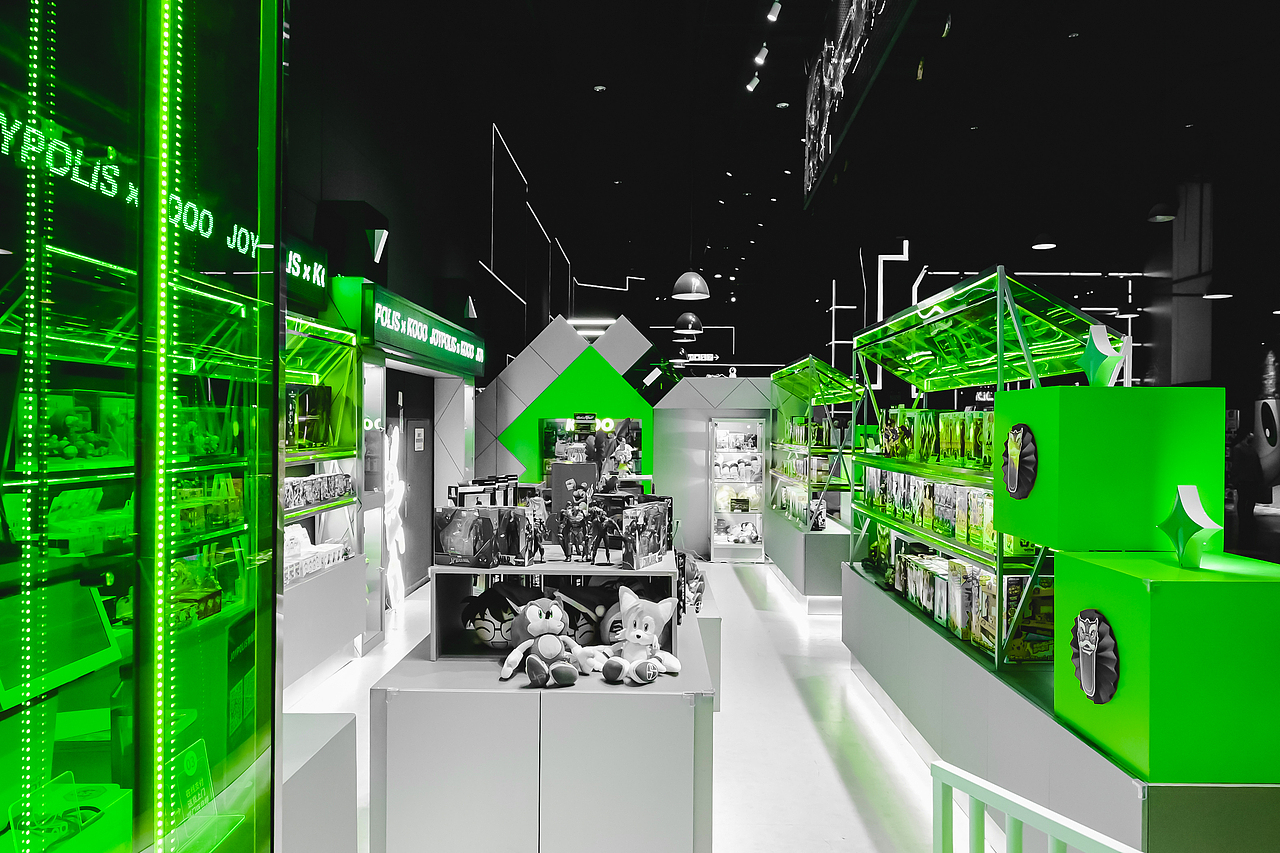 JOYPOLIS x KOOO潮玩店铺设计