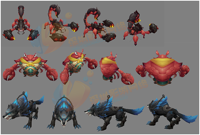 3D角色（图ZNDgxMDU5Njg=） - 其他 - 站酷设计师Hongxiuyan原创素材 - 站酷ZCOOL