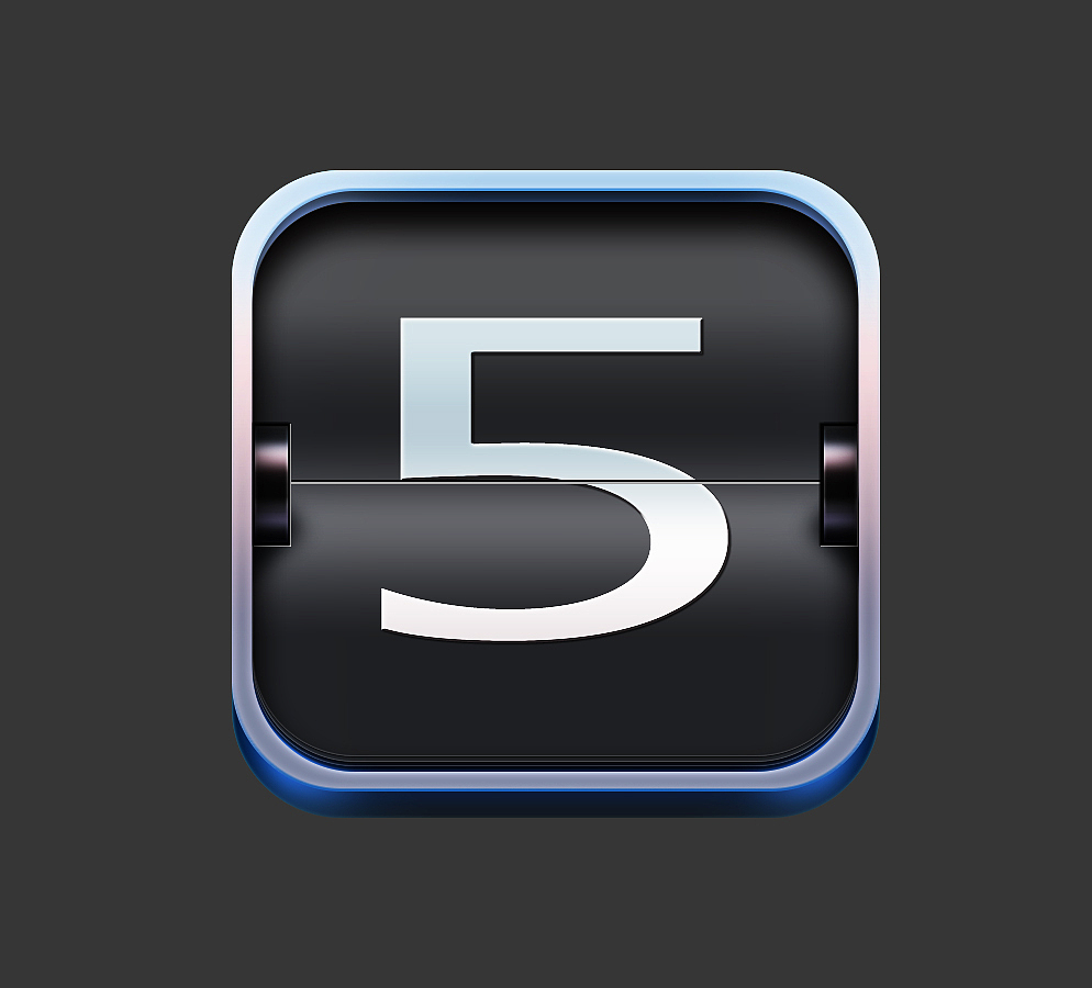 拟物图标临摹:日历