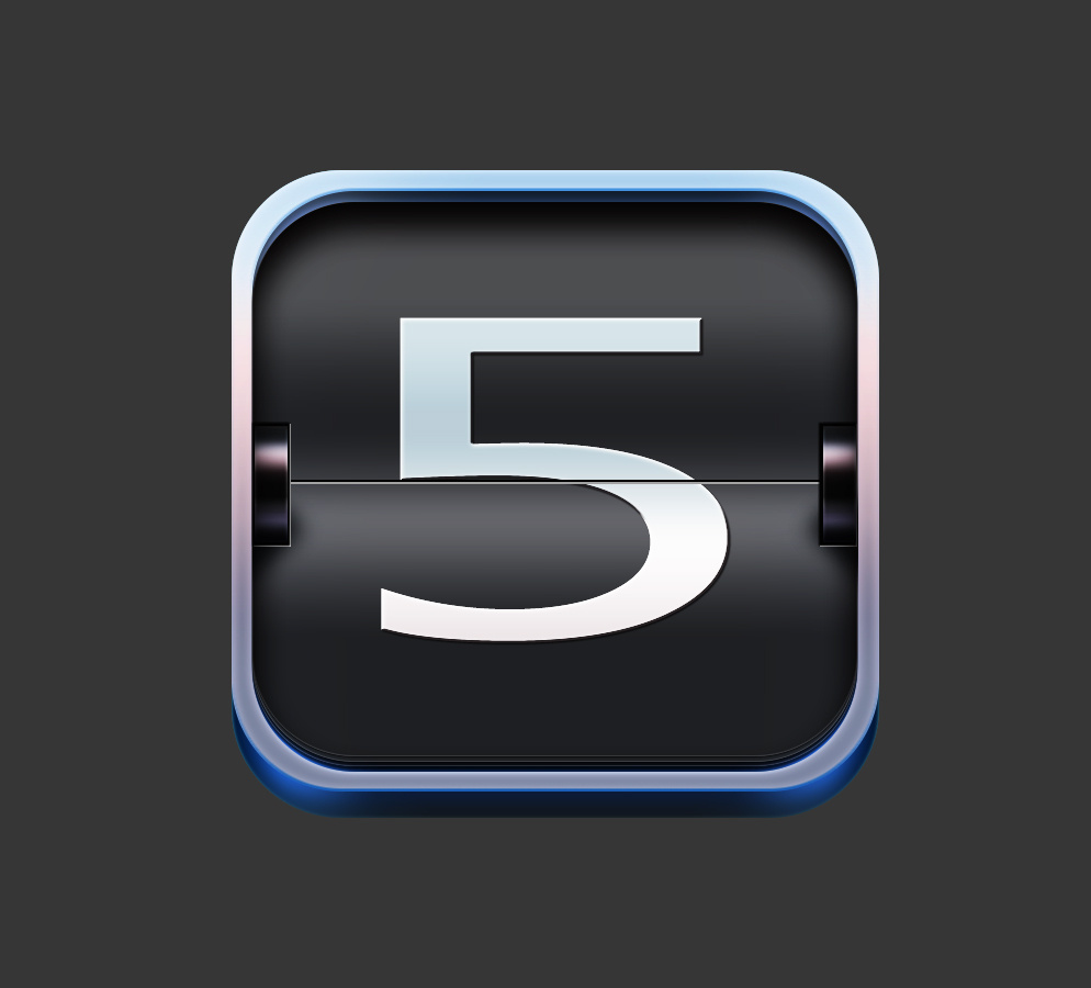 拟物图标临摹:日历