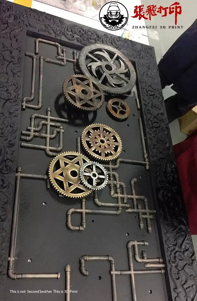 3D打印艺术风格装饰壁画之《蒸汽时代》（图ZNzU2MTAxMDg=） - 手办/模玩 - 站酷设计师DASKI原创素材 - 站酷ZCOOL