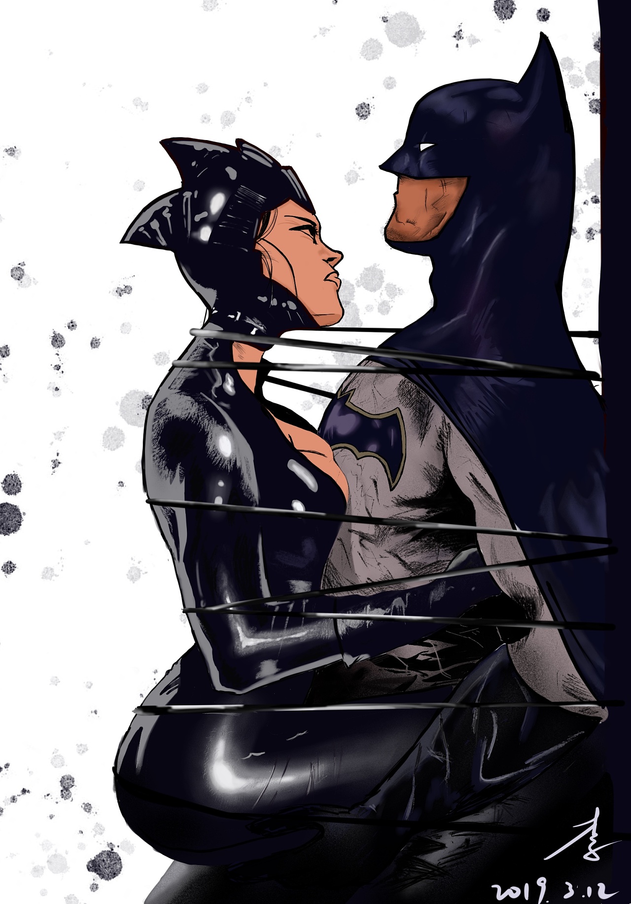 蝙蝠侠与猫女