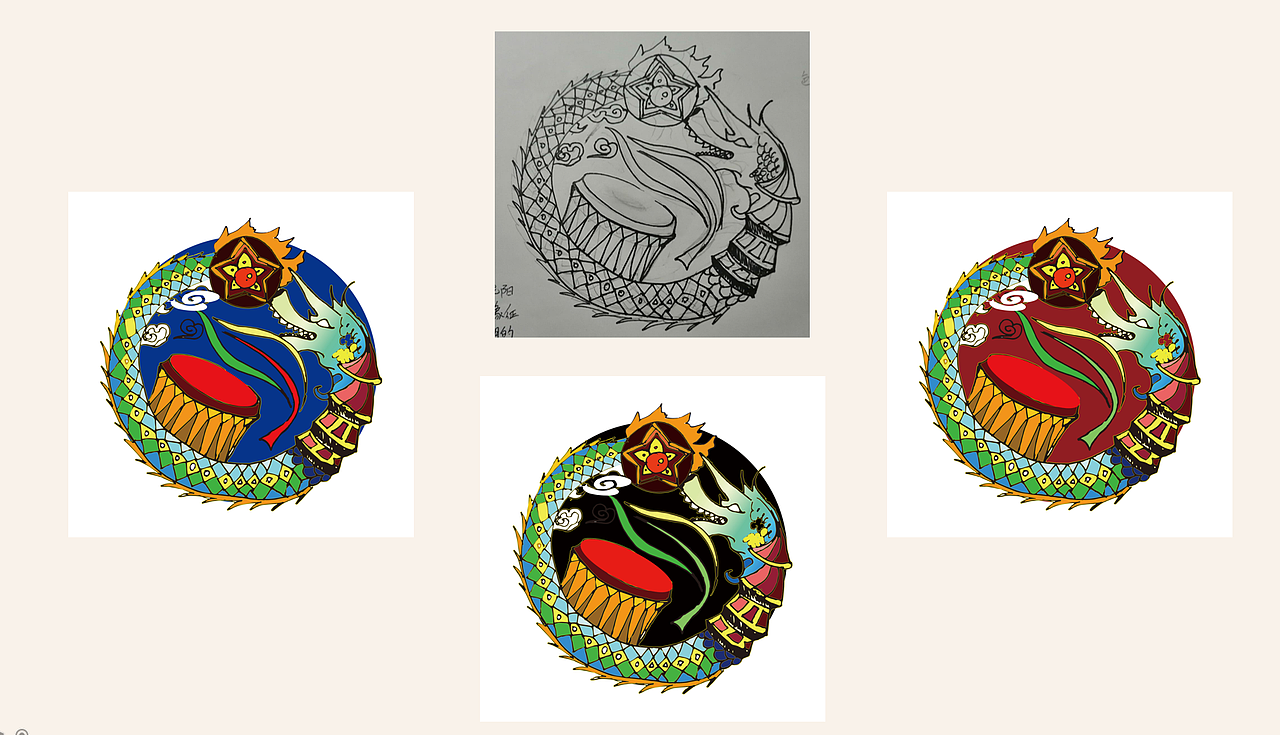 云南少数民族的图腾图案