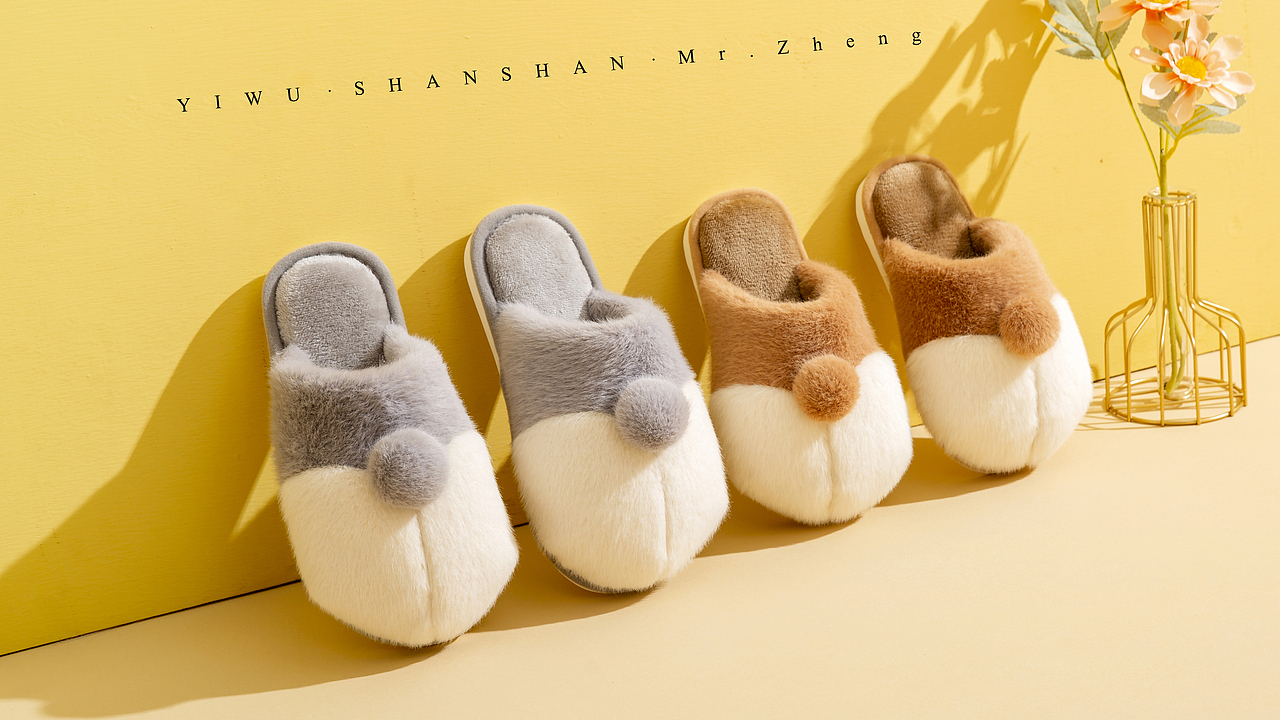 《柯基屁屁拖鞋》拍摄~（图ZMjc2MTg3NjMy） - 产品摄影 - 站酷设计师山山摄影工作室原创素材 - 站酷ZCOOL