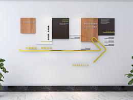 企业展厅 | 企业展馆立面排版设计