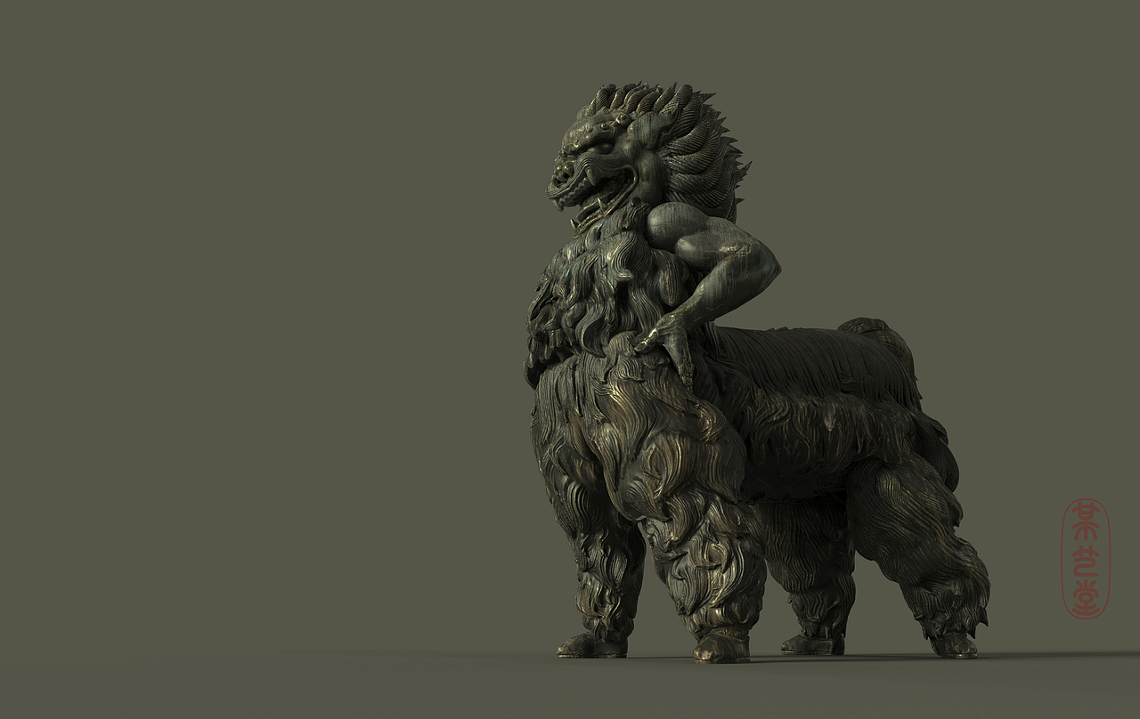 Lion man（圖ZMTkzNTQ2ODk2） - 人物/生物 - 站酷設(shè)計(jì)師賈鴻乾原創(chuàng)素材 - 站酷ZCOOL