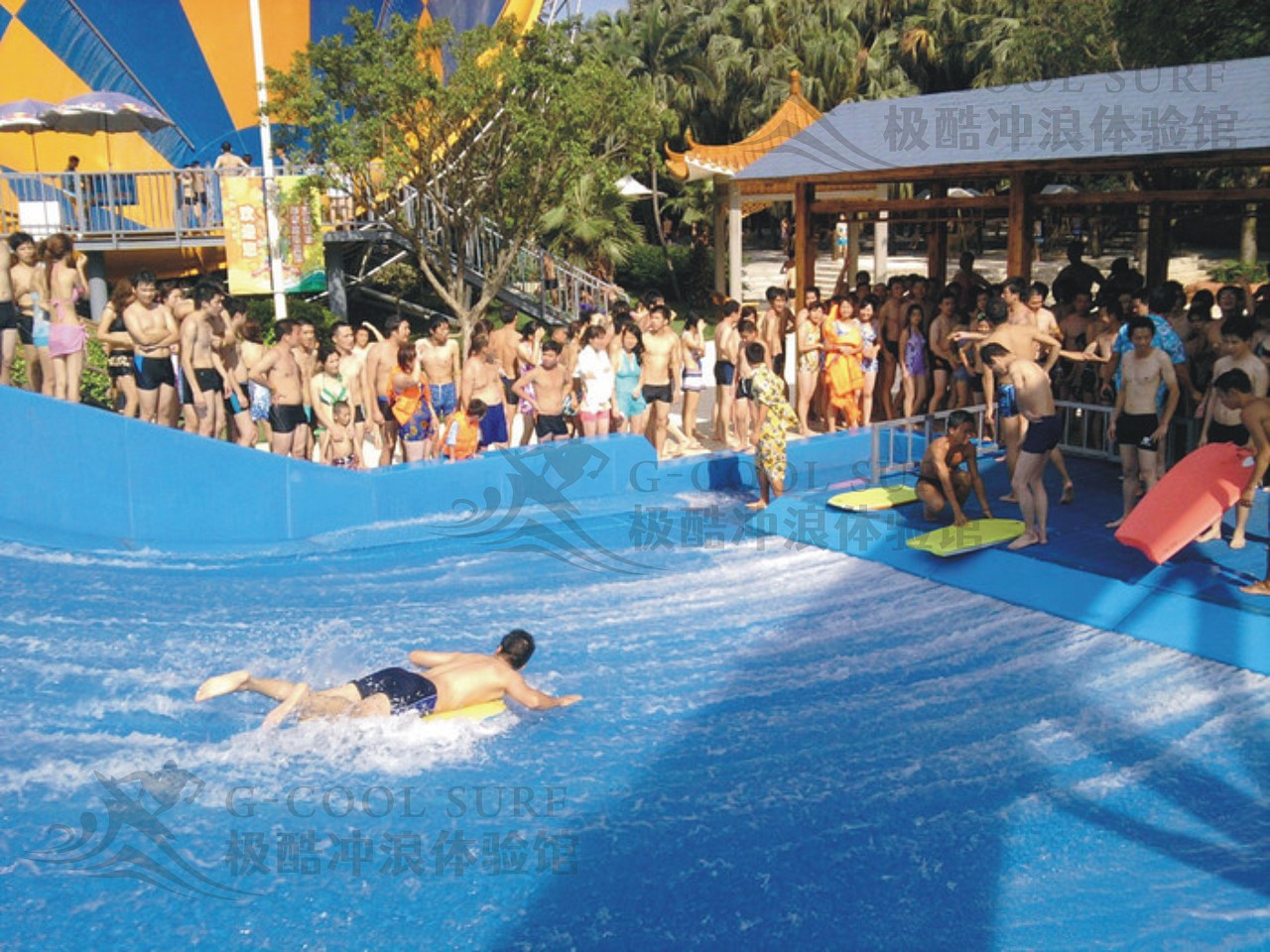 室内冲浪从夏浪到冬!