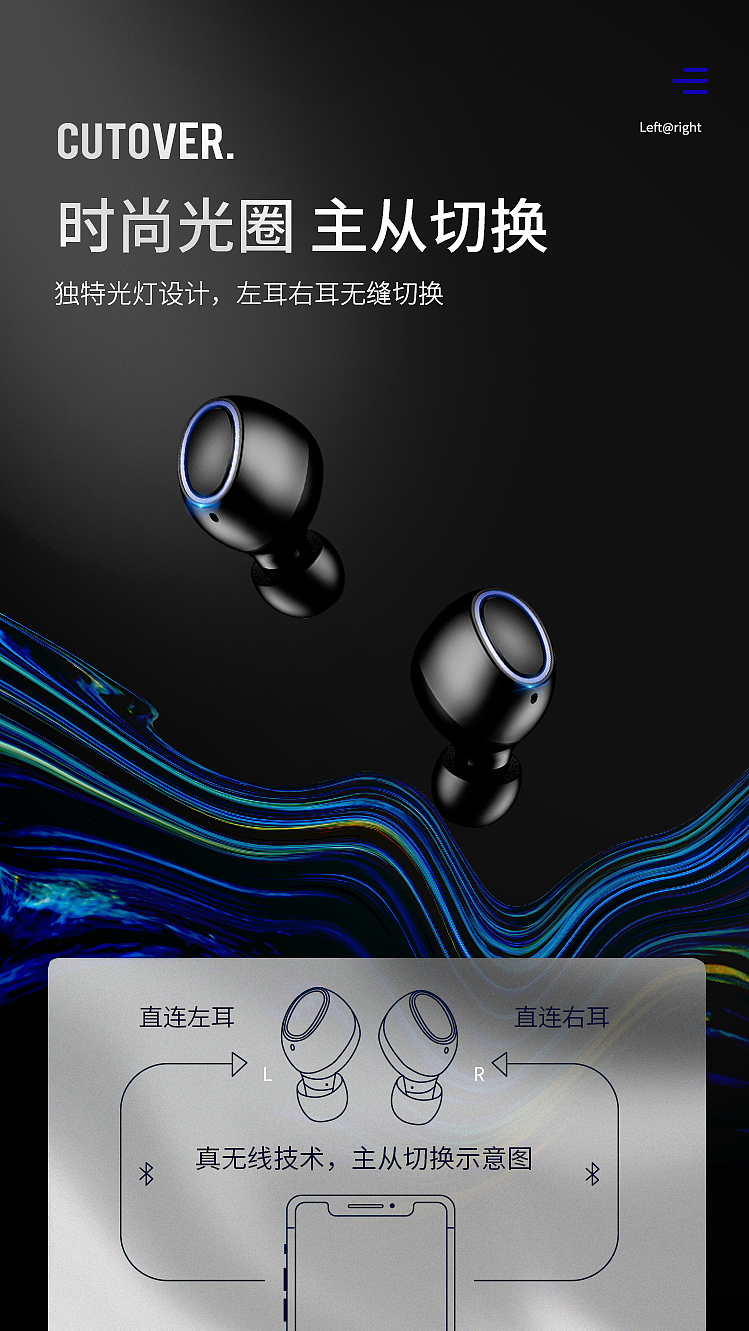 耳机详情页（图ZMjIxMjAwOTk2） - 其他平面 - 站酷设计师憨憨小怪兽原创素材 - 站酷ZCOOL