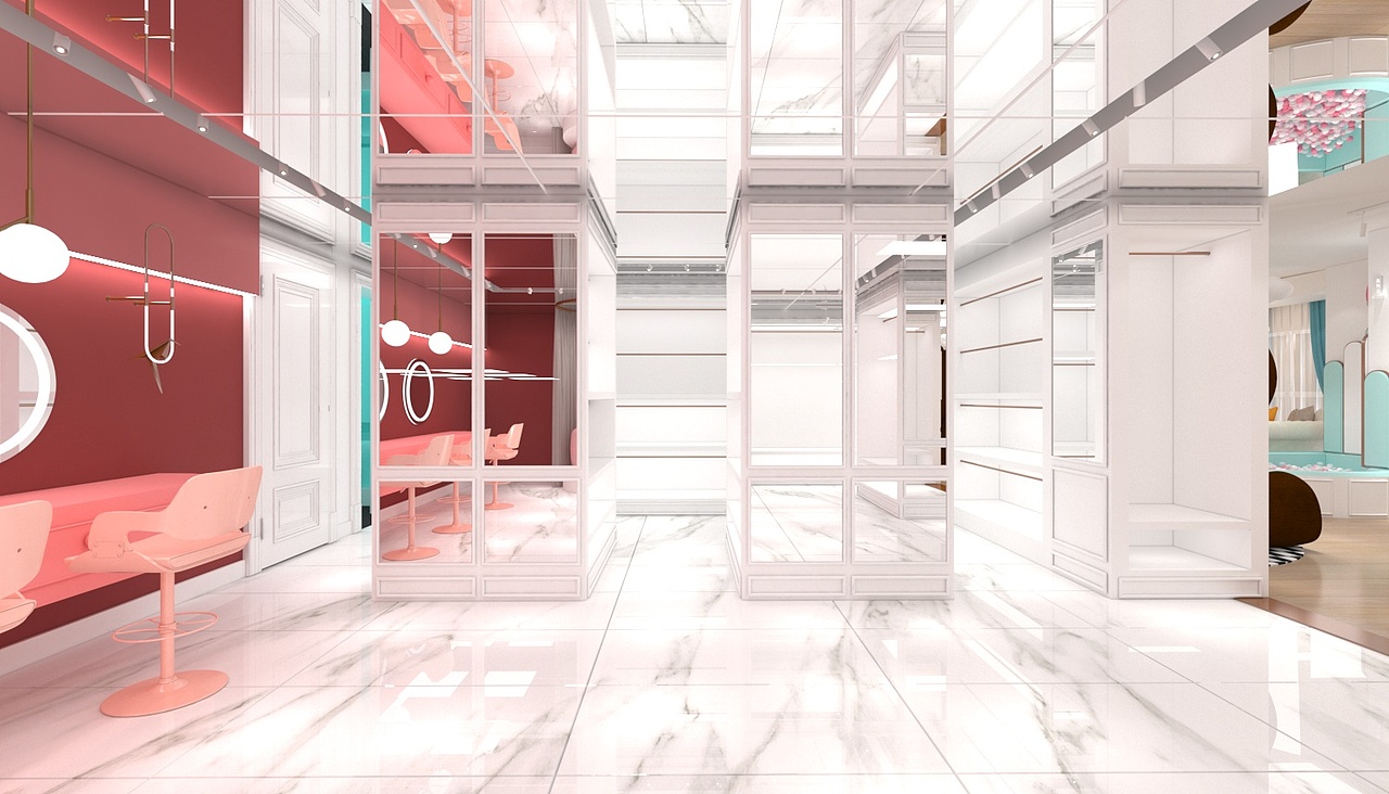 儿童摄影空间设计（图ZMTQ5ODM0NzQw） - 家装设计 - 站酷设计师Hilery展厅店面设原创素材 - 站酷ZCOOL