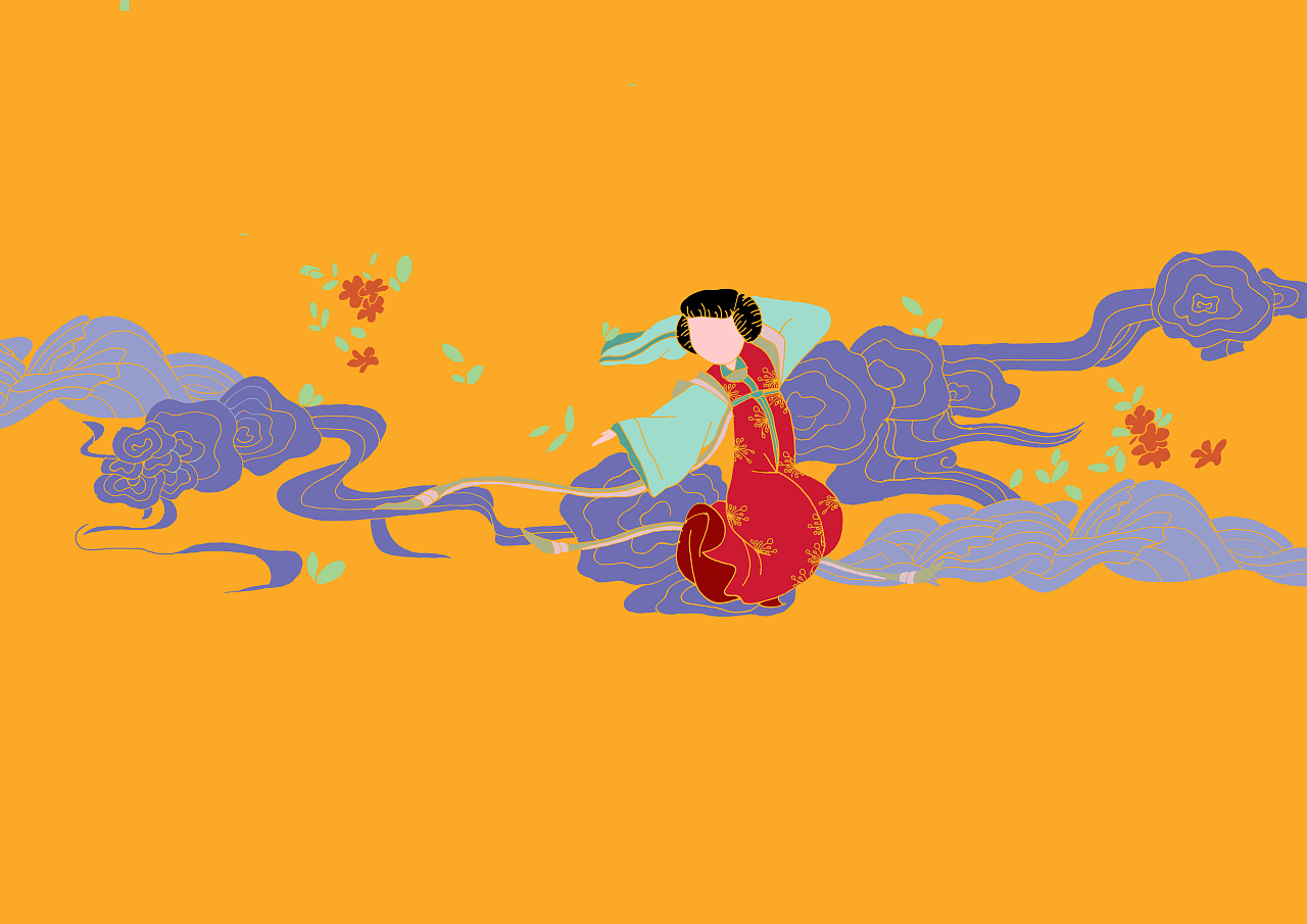 天女散花包装设计