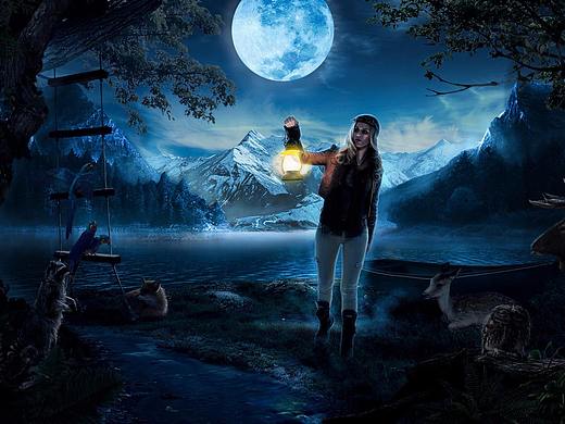 合成习作（个人主页-ZMjc1NDQ1MTI=） - 电商 - 站酷设计师画家狗原创素材 - 站酷ZCOOL