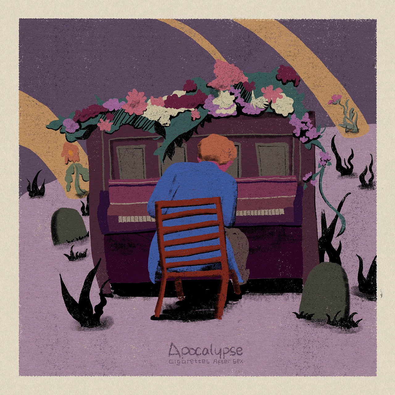 cd封面插画《限定记忆》