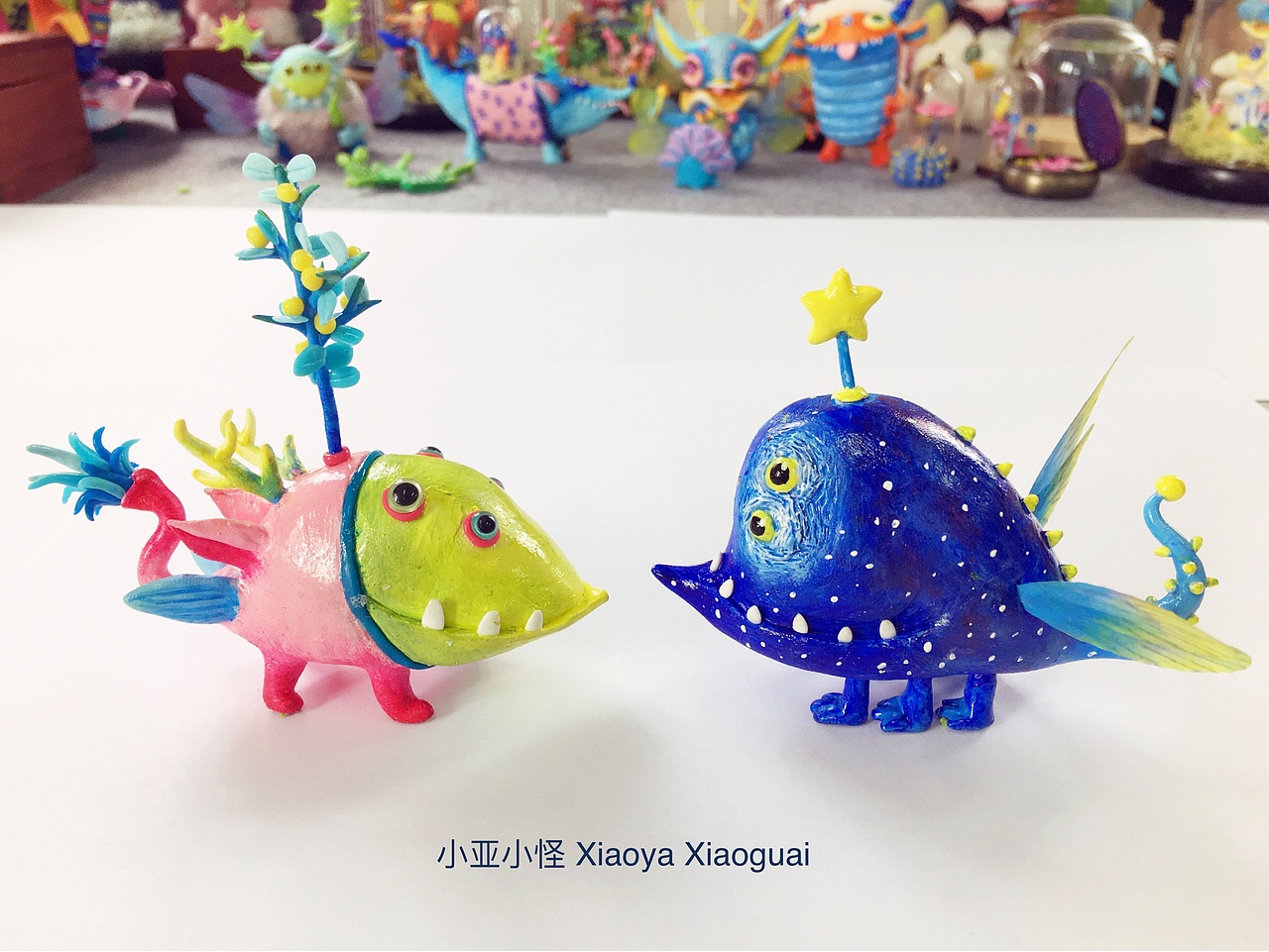 来一波软陶小怪吧（图ZODUyMjA5NzY=） - 其他手工艺 - 站酷设计师小亚小怪原创素材 - 站酷ZCOOL