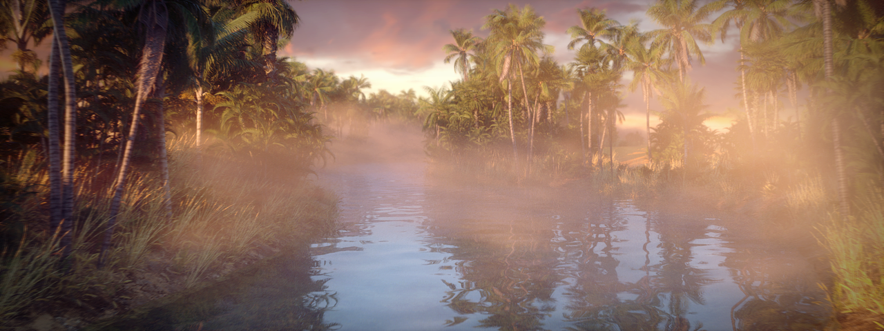 绿洲（图ZMTk2MDM4MTQ4） - 场景 - 站酷设计师DIPPER迪普原创素材 - 站酷ZCOOL