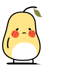 微信表情之小懒梨