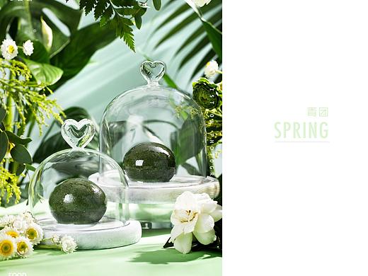 春意盎然的青团团