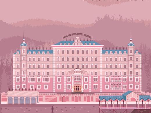 插画 —— 布达佩斯大饭店
