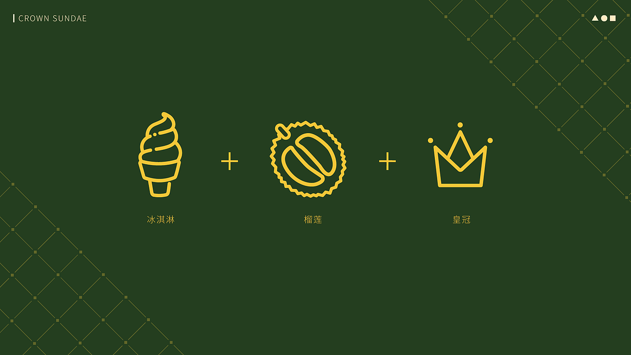 品牌丨CROWN SUNDAE 冷冻榴莲果肉品牌包装设计（图ZMjMwODA1MTUy） - 品牌 - 站酷设计师Wakey_蒋醒醒原创素材 - 站酷ZCOOL