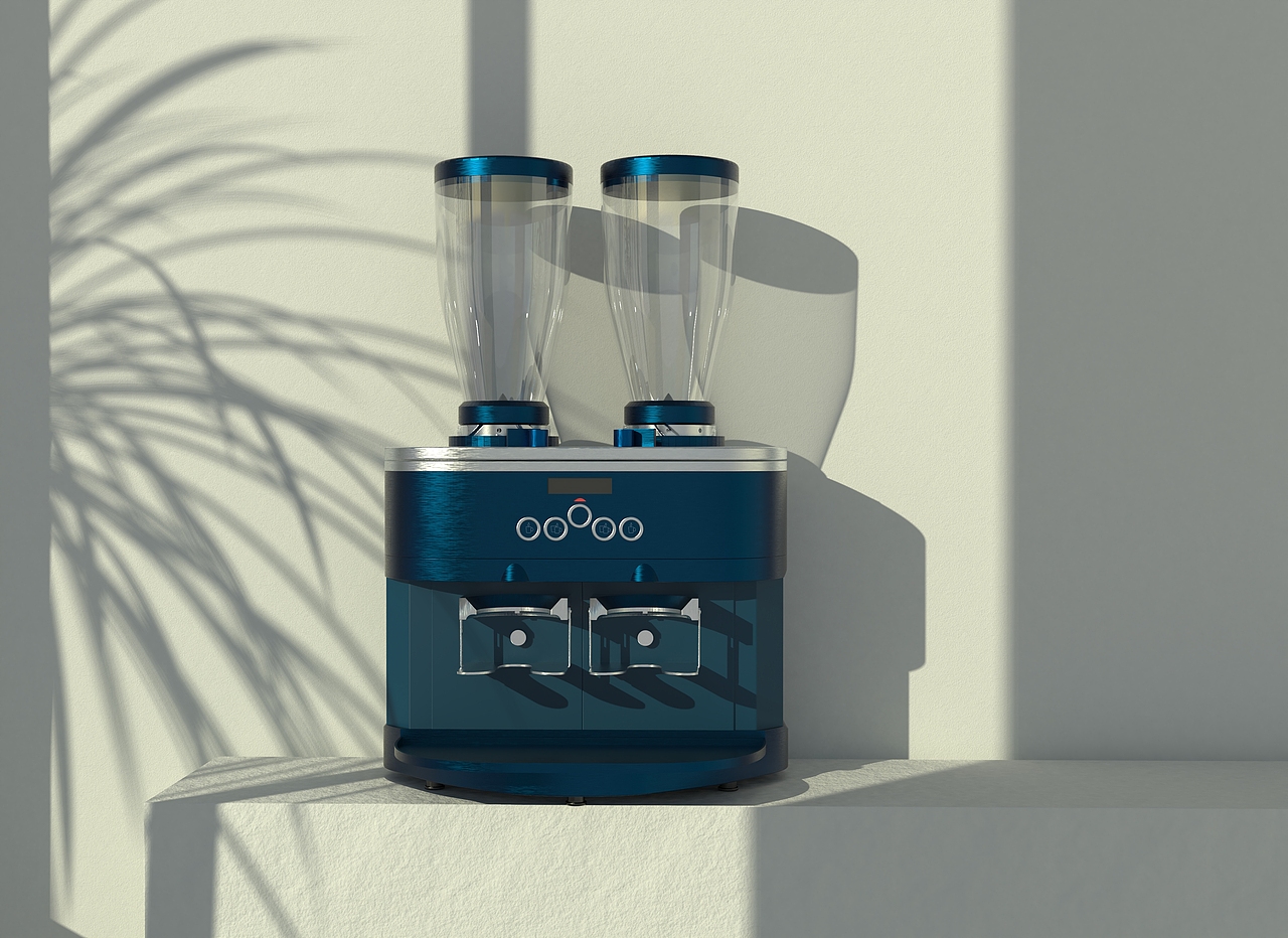 咖啡机的渲染