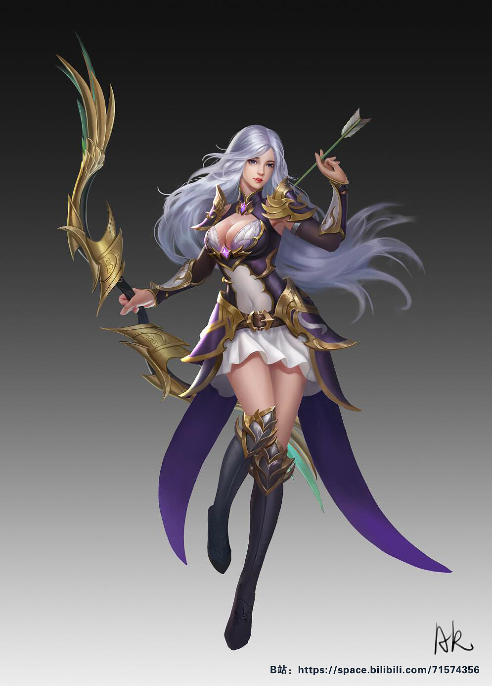 写实作品|插画|游戏原画|无缺_ak - 原创作品 - 站酷 (zcool)