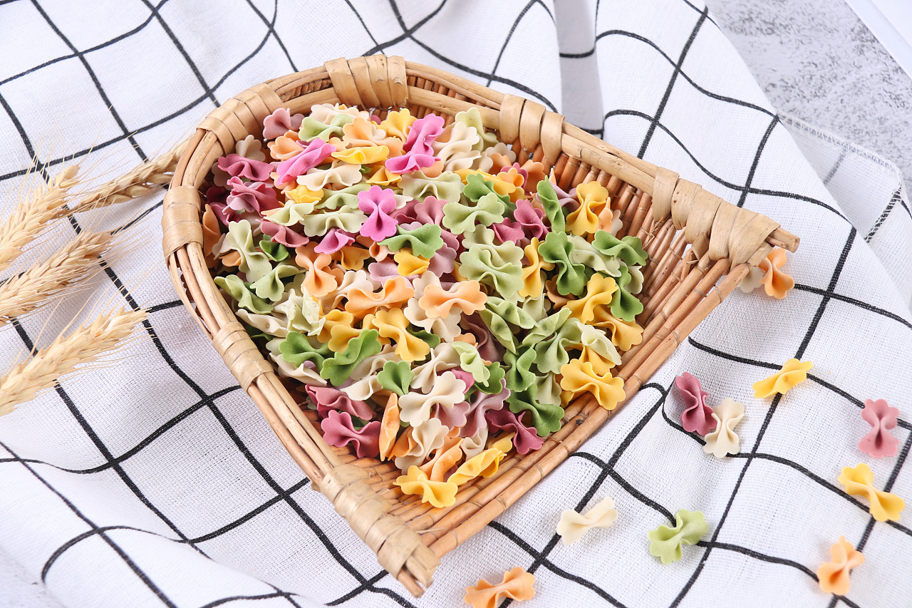 b06粮油米面c05-米面杂粮v62彩色蝴蝶面