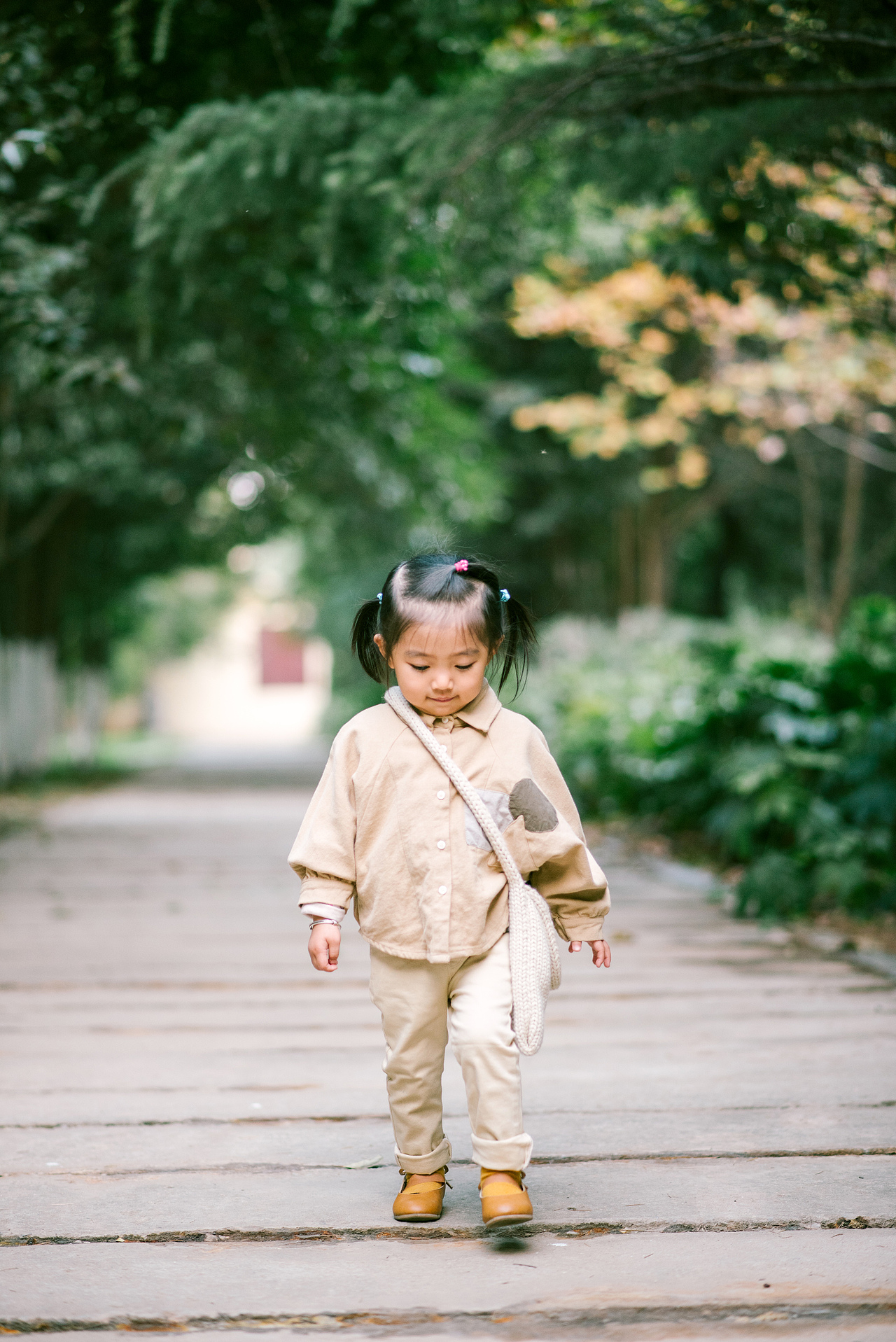 糖果色的秋天,甜甜的你