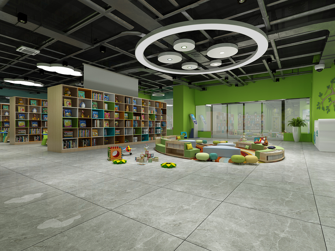 公共空间儿童阅读中心