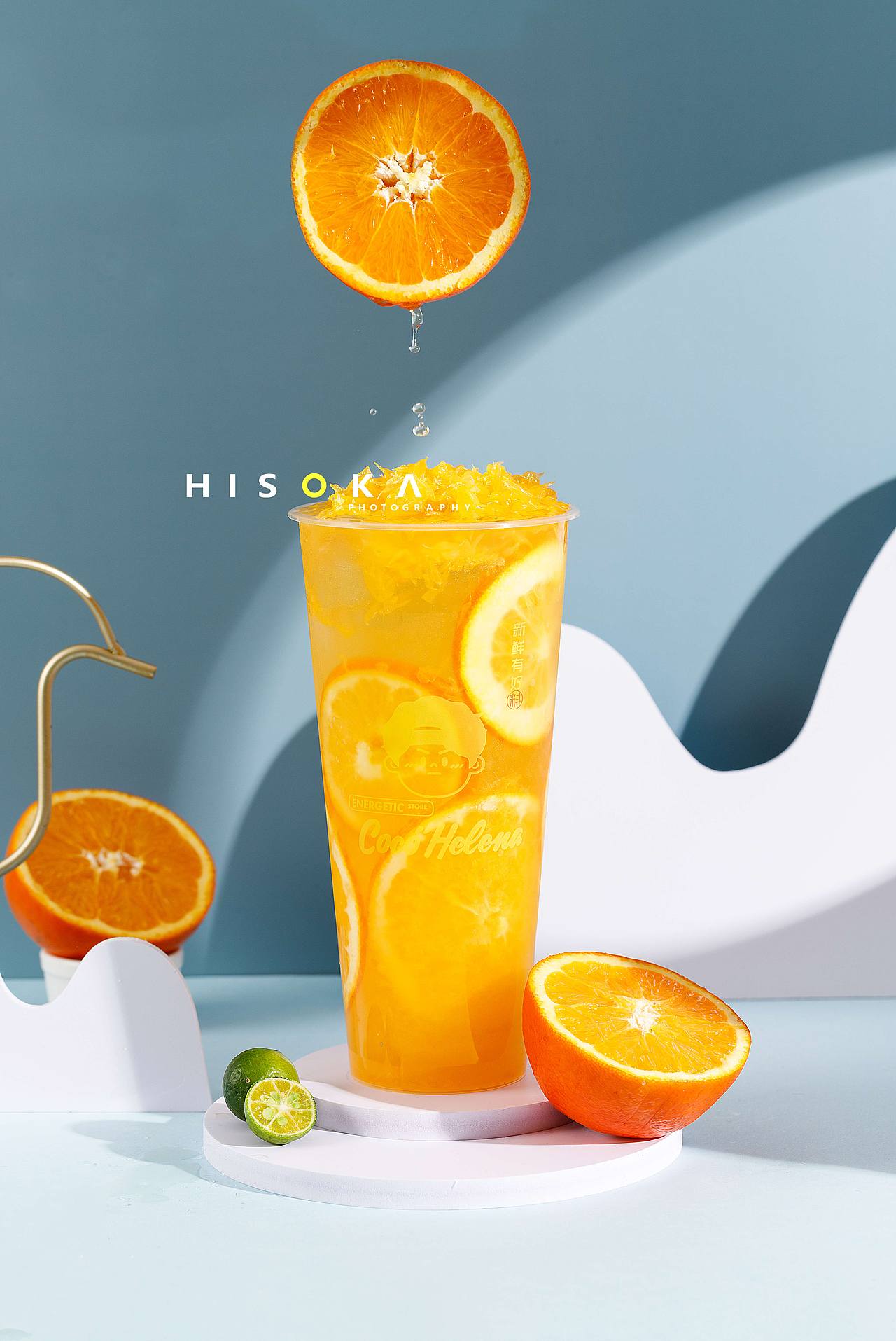 coco helena茶饮拍摄