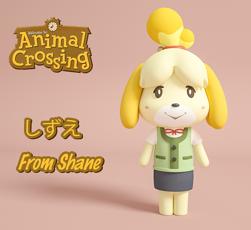 集合啦！動物森友會.角色建模練習(xí)（圖ZMjA1MjYyOTAw） - 動畫/影視 - 站酷設(shè)計師Shane0124原創(chuàng)素材 - 站酷ZCOOL