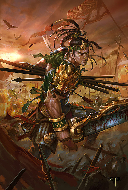 参与三国杀的一些图|插画|商业插画|thinking_zhg - 原创作品 - 站酷