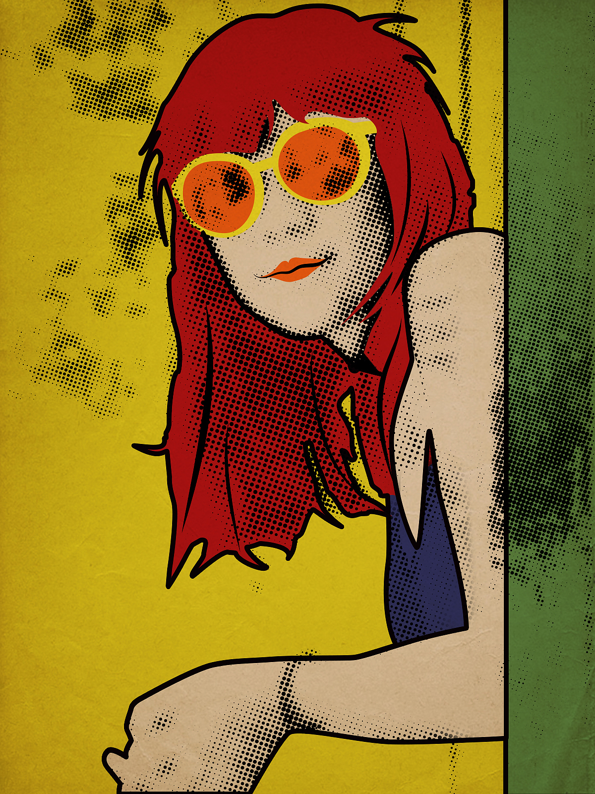 美国漫画、波普风格厅客app弹屏，借此本皮皮开了一个服务项，欢迎大家骚扰（图ZNTU5NzMzNDA=） - 宣传物料 - 站酷设计师霍_皮皮原创素材 - 站酷ZCOOL