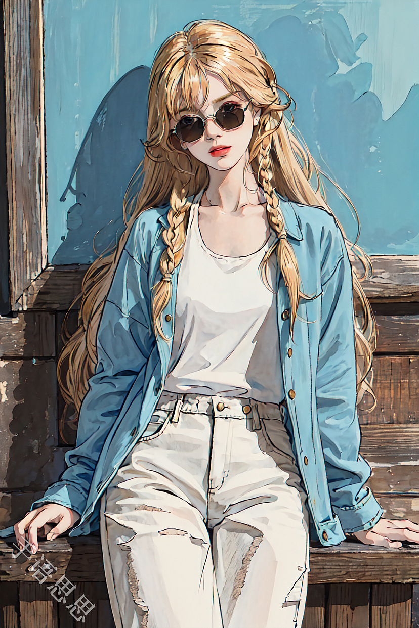 点击帮我摘掉墨镜