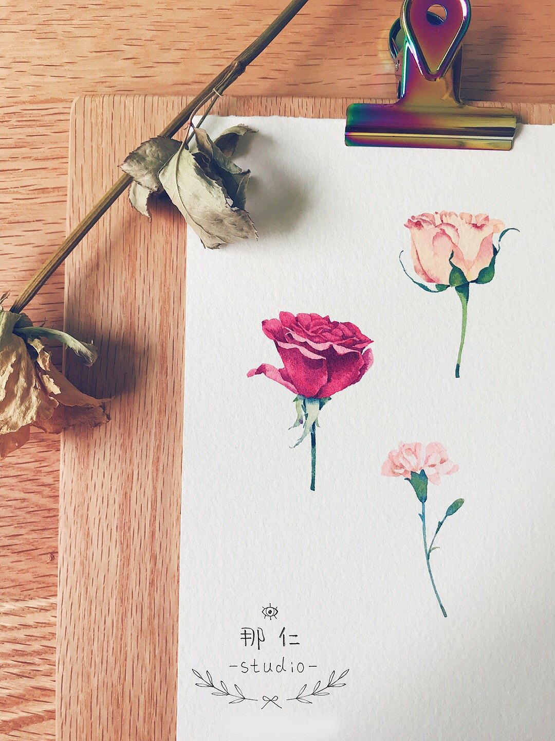 复古插画——玫瑰（图ZMTk1NTEyMzI4） - 商业插画 - 站酷设计师那仁原创素材 - 站酷ZCOOL
