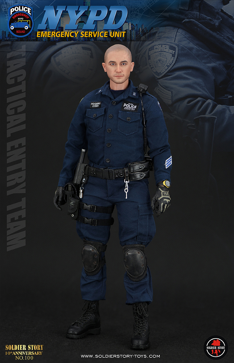 Soldier Story十周年纪念版，纽约特警（NYPD）（图ZMTEwOTk5NDY0） - 手办/模玩 - 站酷设计师SoldierStory原创素材 - 站酷ZCOOL