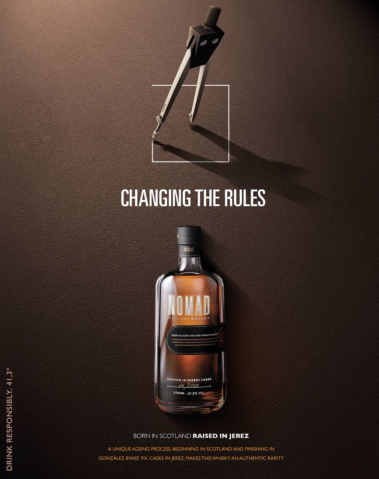 诺曼威士忌海报