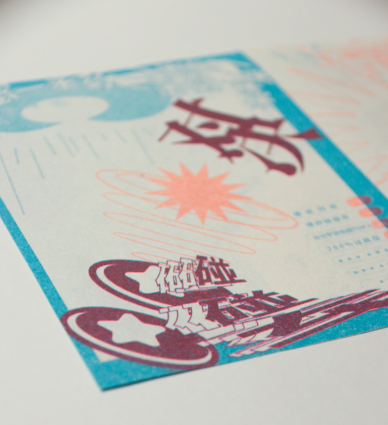 Risograph zine《？？？？》