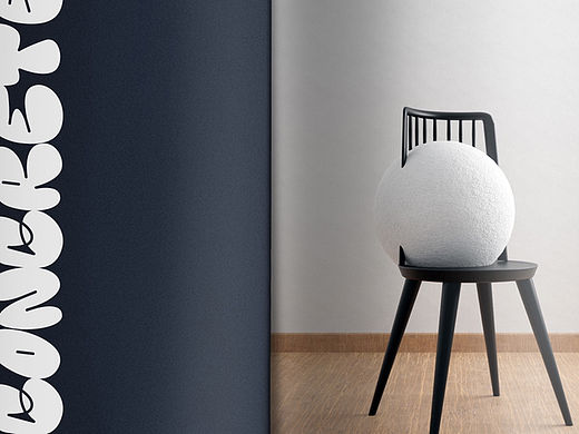 mockup magazine with blender