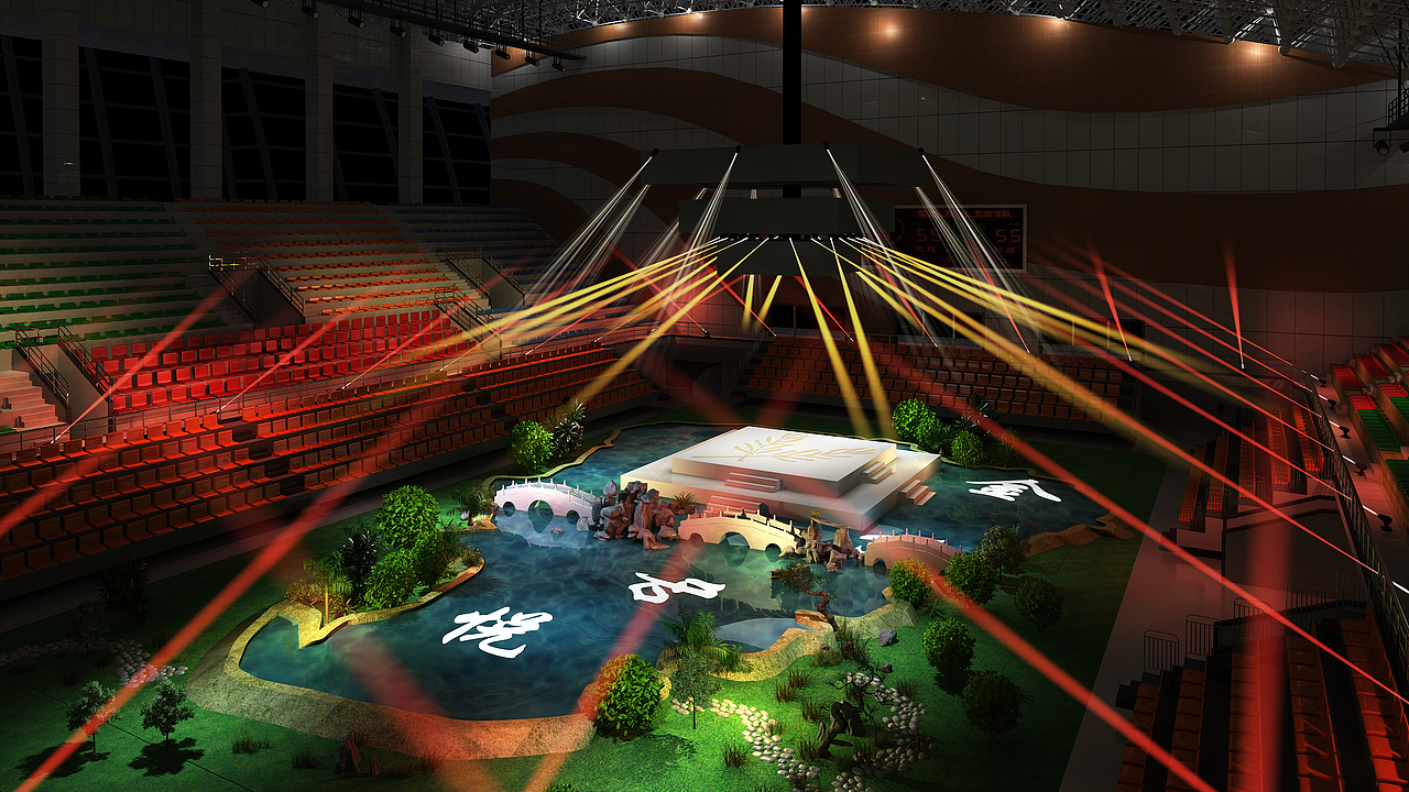 体育场造景舞美（图ZMjUxODU0ODY0） - 舞台美术 - 站酷设计师么奈原创素材 - 站酷ZCOOL