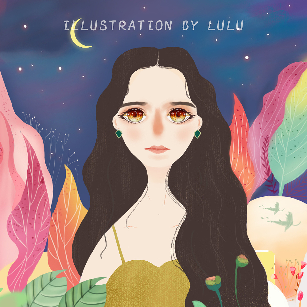 手绘人物插画（图ZMTk4NzEzNzAw） - 创作习作 - 站酷设计师lilluuu原创素材 - 站酷ZCOOL