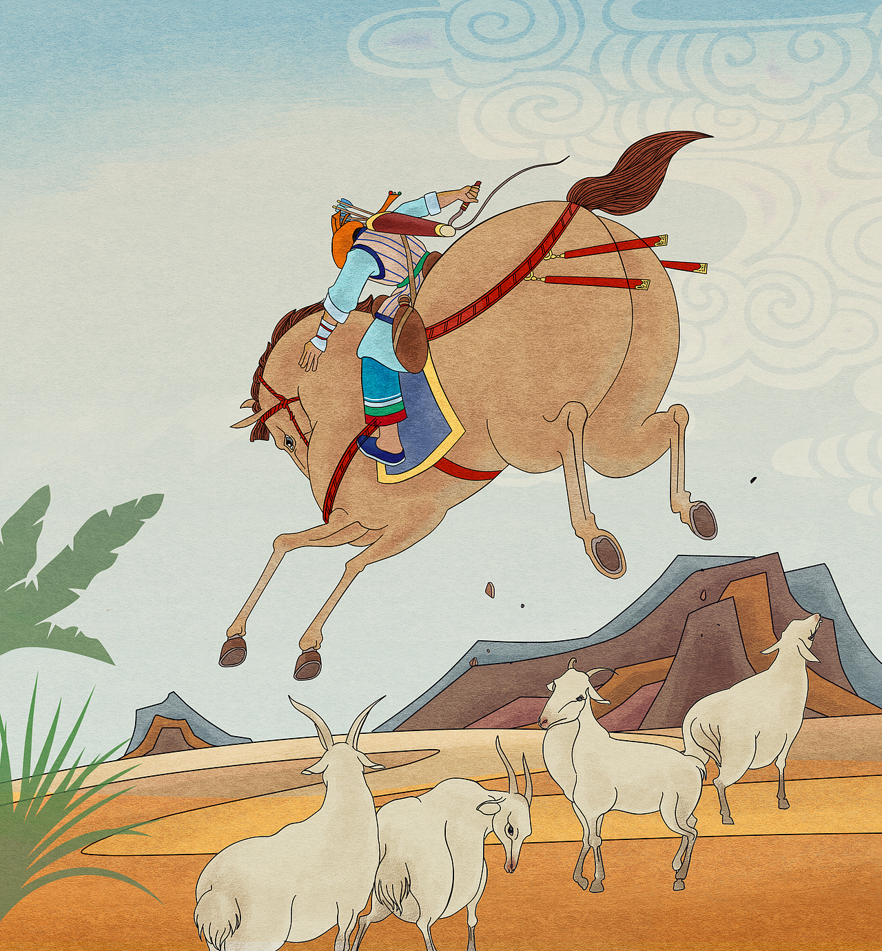 绘本《阿诗玛》（图ZOTA3MDYzMTI=） - 绘本 - 站酷设计师木棱原创素材 - 站酷ZCOOL