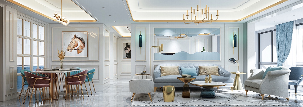 一大波的现代风格长图鉴赏...2019上半年作品